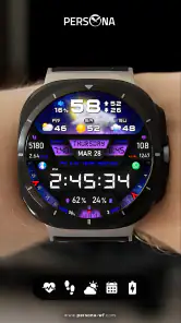 PER27 Digital Watch Face screenshot