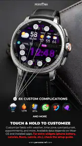PER8 Weather WatchFace Digital screenshot