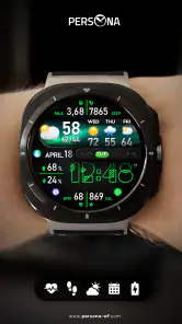 PER8 Weather WatchFace Digital screenshot