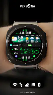 PER8 Weather WatchFace Digital screenshot 6