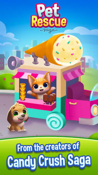 Pet Rescue Saga screenshot 1