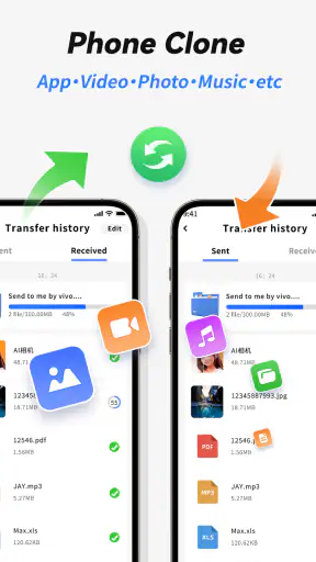 Phone Clone: Transfer Content screenshot 1