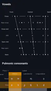 Phonemes: IPA & pronuciation screenshot