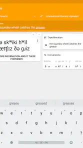 Phonemes: IPA & pronuciation screenshot
