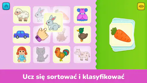 Pierwsze słowa dla dzieci gry screenshot