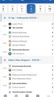 Piłka Lokalna - wyniki na żywo screenshot 5
