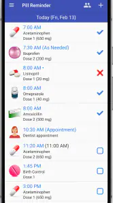 Pill Reminder and Med Tracker screenshot