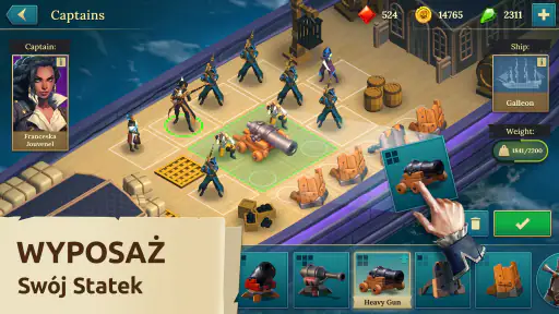 Pirate Ships・Buduj i walcz screenshot