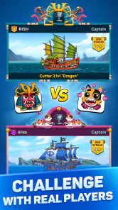 Pirates & Puzzles：Ship Battles screenshot