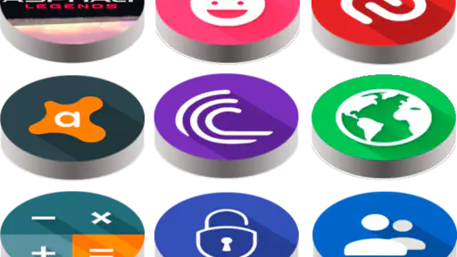 Pixel Pie 3D - Icon Pack screenshot 1