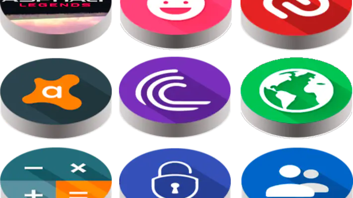 Pixel Pie 3D - Icon Pack screenshot 1