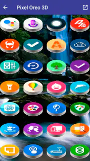 Pixel Pie 3D - Icon Pack screenshot 2
