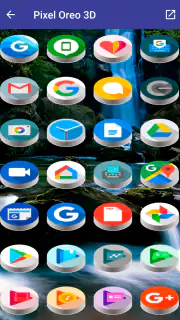 Pixel Pie 3D - Icon Pack screenshot 4