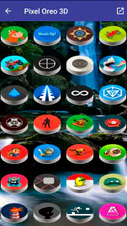 Pixel Pie 3D - Icon Pack screenshot 5