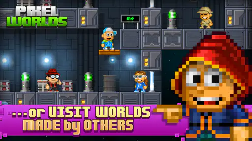 Pixel Worlds: MMO Sandbox screenshot 4