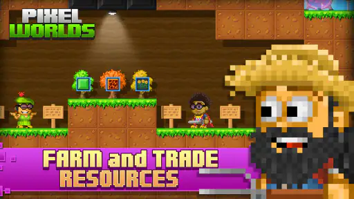 Pixel Worlds: MMO Sandbox screenshot 5