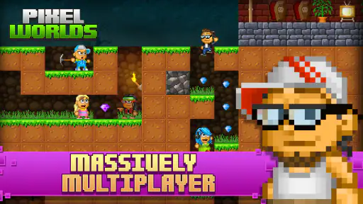 Pixel Worlds: MMO Sandbox screenshot 8