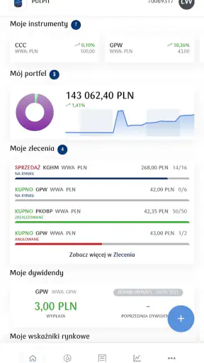 PKO supermakler screenshot 1