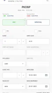 PKO supermakler screenshot 3