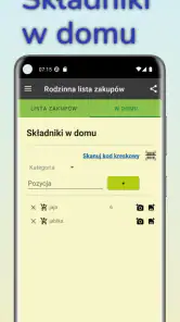 Plan Zakupów Rodzinnych screenshot