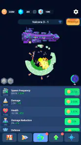 Planet Miner: Idle Action Game screenshot