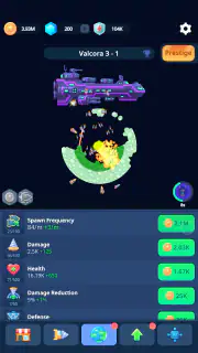Planet Miner: Idle Action Game screenshot 2