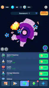 Planet Miner: Idle Action Game screenshot