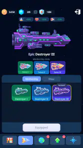 Planet Miner: Idle Action Game screenshot