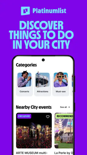 Platinumlist: Events & Tickets screenshot 1