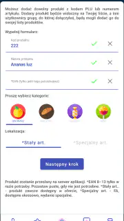 PLU Kody dla kasjerów screenshot 4