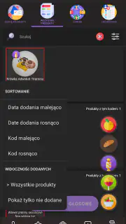 PLU Kody dla kasjerów screenshot 7