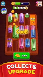 Pocket Sort: Łączenie monet screenshot