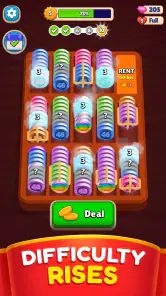 Pocket Sort: Łączenie monet screenshot
