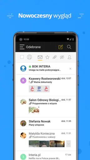 Poczta Interia screenshot 1