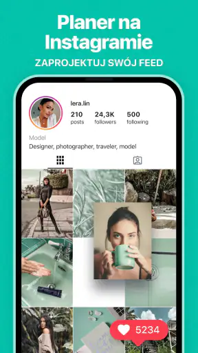 Podgląd na Instagram: planer screenshot 1