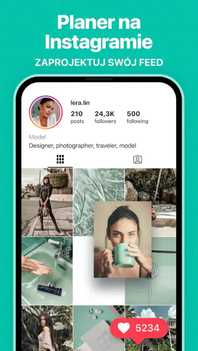 Podgląd na Instagram: planer screenshot 1