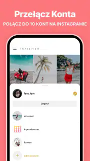 Podgląd na Instagram: planer screenshot 5