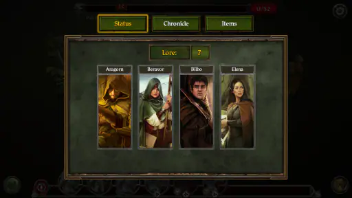 Podróże przez Śródziemie screenshot