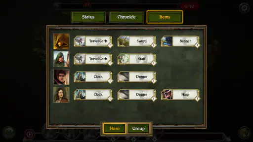 Podróże przez Śródziemie screenshot