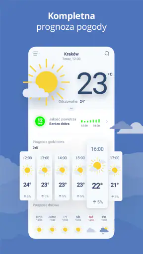 Pogoda Interia-pogoda, radar screenshot 1