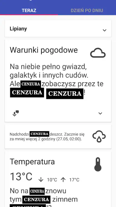 Pogoda na wesoło screenshot 1