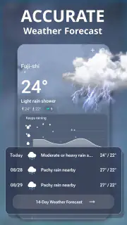 Pogoda na żywo screenshot 2