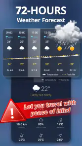 Pogoda na żywo screenshot