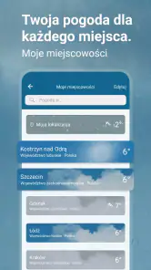 Pogoda & Radar - opady i burze screenshot