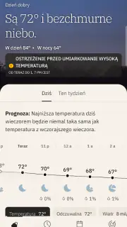 Pogoda - The Weather Channel screenshot 1