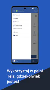 Połączenia międzynarodowe screenshot