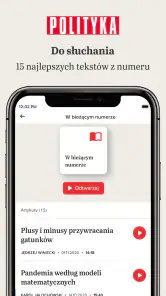 Polityka: Tygodnik News Audio screenshot