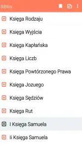 Polska Biblia w wersji audio screenshot