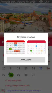 Polska Kalendarz 2026 screenshot 3