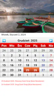 Polska Kalendarz 2026 screenshot 8